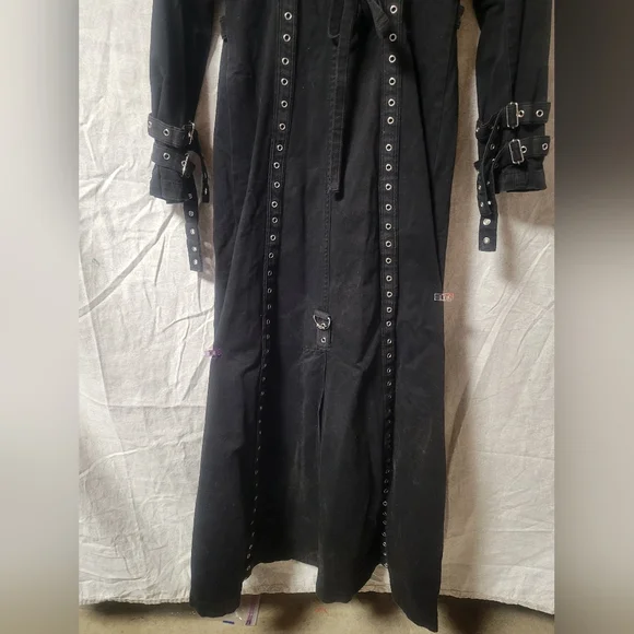 Authentic y2k vintage Tripp hot topic long coat lace up corset - Picture 6 of 14